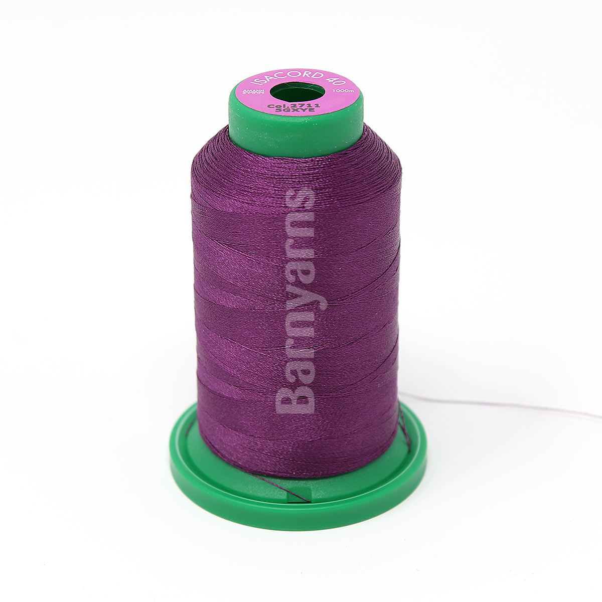 Isacord 40 2711 Marroon Dark1000m Cone
