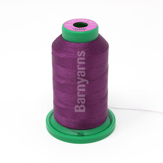 Isacord 40 2711 Marroon Dark1000m Cone