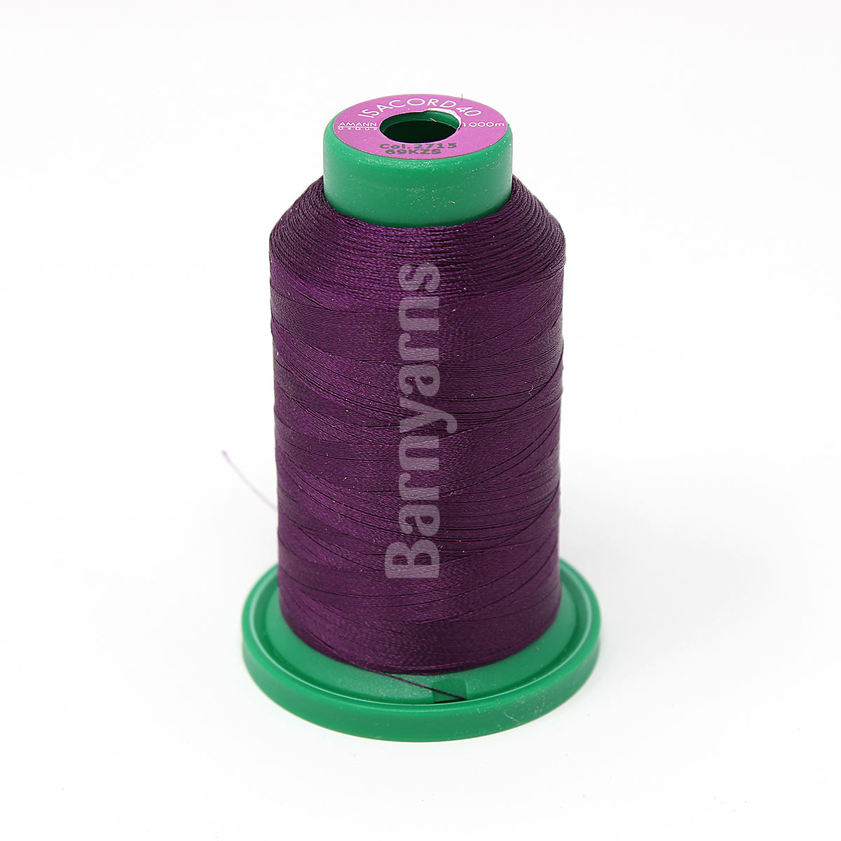 Isacord 40 2715 Dark Marroon1000m Cone