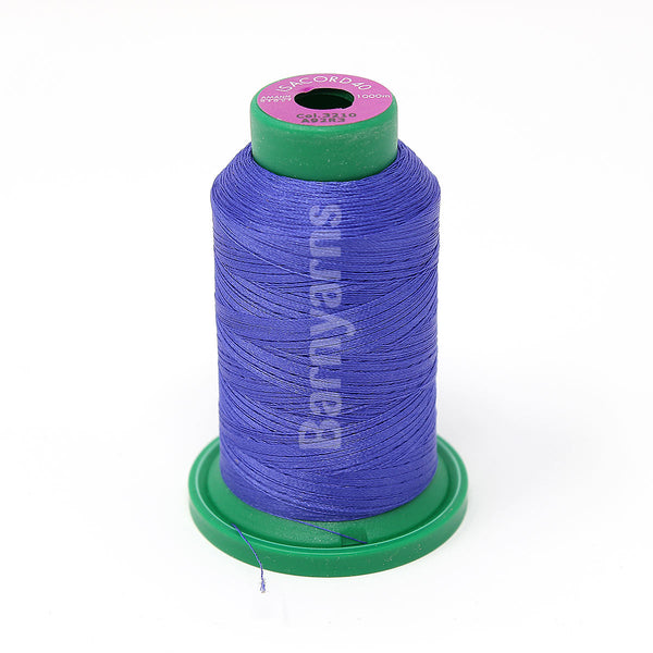 Isacord 40 3210 Blueberry 1000m Cone