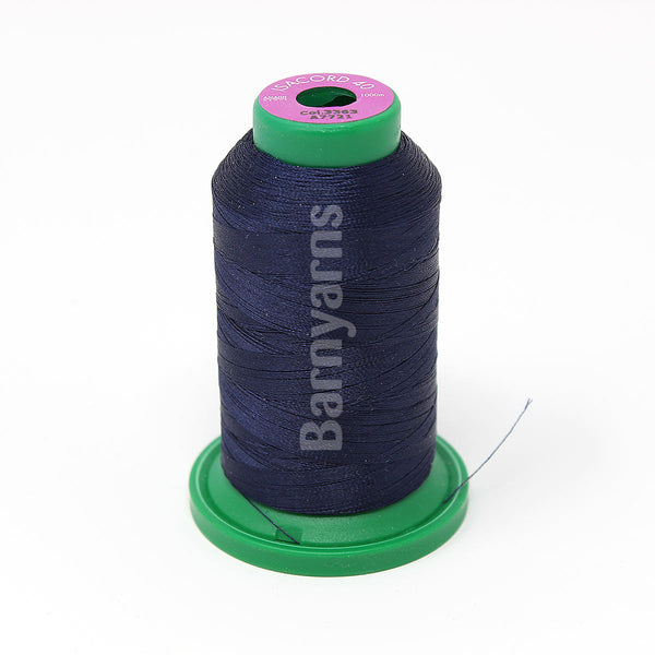 Isacord 40 3363 Midnight 1000m Cone