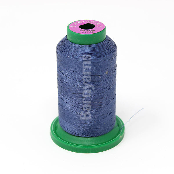 Isacord 40 3654 Blue 1000m Cone