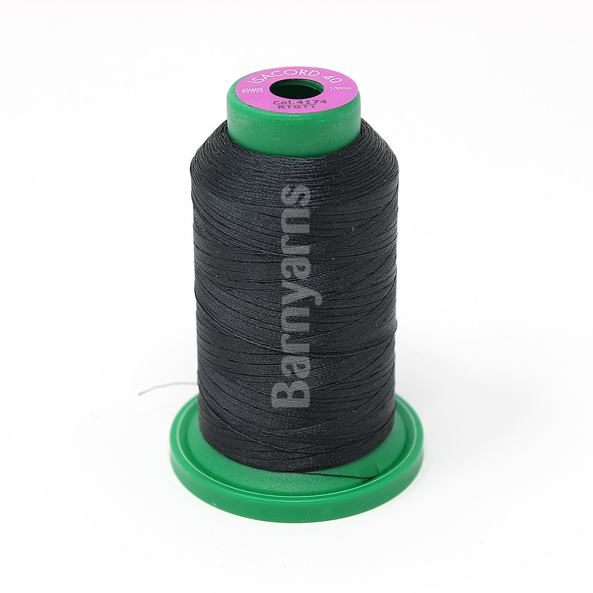Isacord 40 4174 Charcoal 1000m Cone
