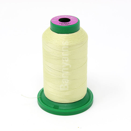 Isacord 40 6151 Lemongrass 1000m Cone