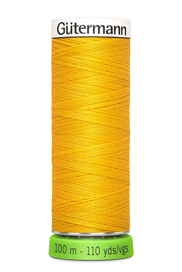 Gutermann Recycled Sew All 106 Yellow 100m Reel