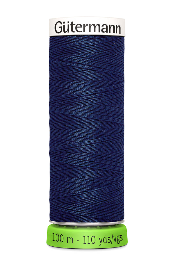 Gutermann Recycled Sew All 11 Midnight Blue 100m Reel
