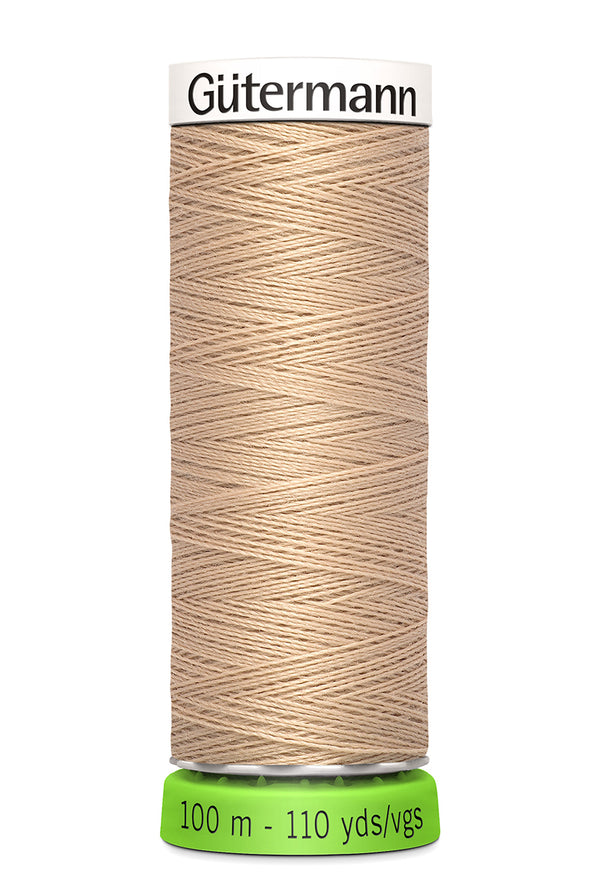 Gutermann Recycled Sew All 170 Medium Tan 100m Reel
