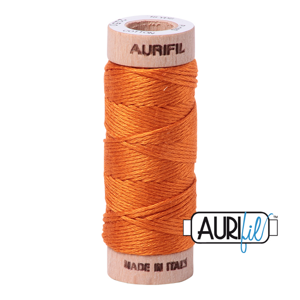 Aurifil Floss 6 Strand Cotton 2150 Pumpkin 16m