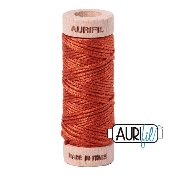 Aurifil Floss 6 Strand Cotton 2240 Rusty Orange 16m