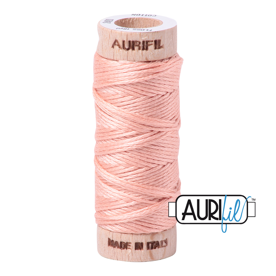 Aurifil Floss 6 Strand Cotton 2420 Light Blush 16m