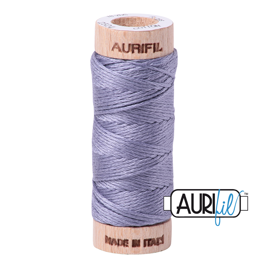 Aurifil Floss 6 Strand Cotton 2524 Grey Violet 16m
