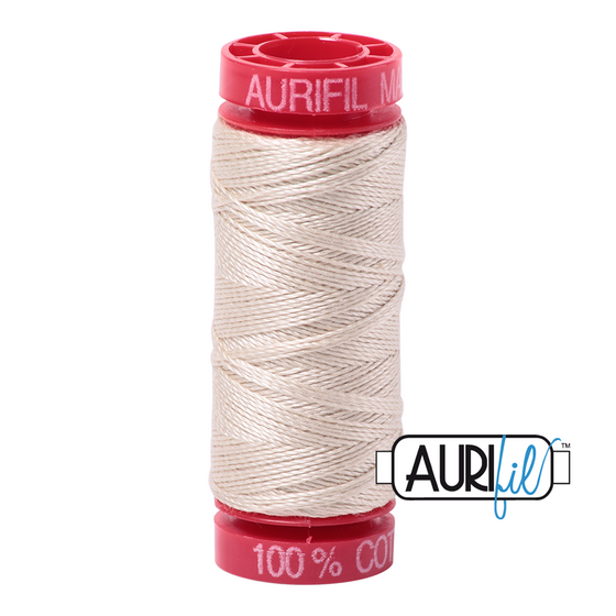 Aurifil 12 2310 Light Beige Small Spool 50m