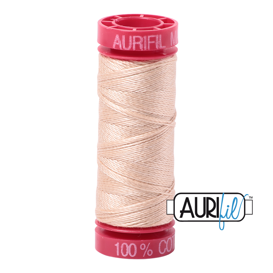 Aurifil 12 2315 Pale Flesh Small Spool 50m