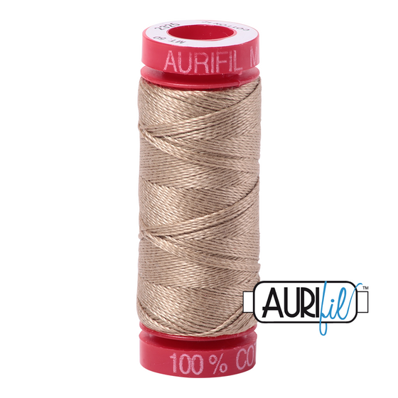 Aurifil 12 2325 Linen Small Spool 50m