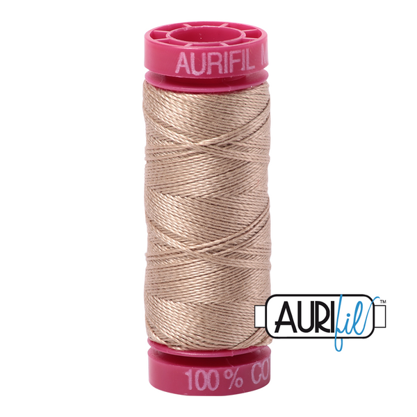 Aurifil 12 2326 Sand Small Spool 50m