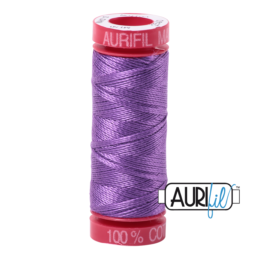 Aurifil 12 2540 Medium Lavender Small Spool 50m