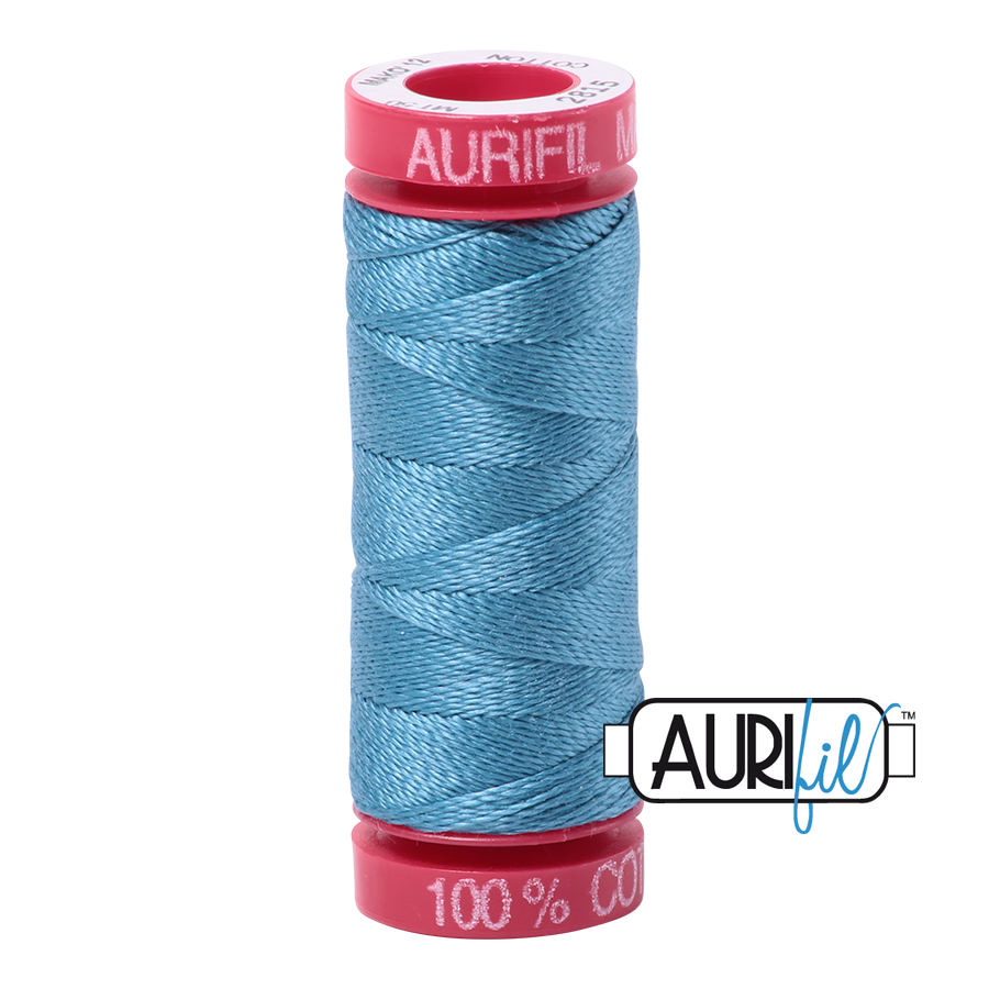 Aurifil 12 2815 Teal Small Spool 50m