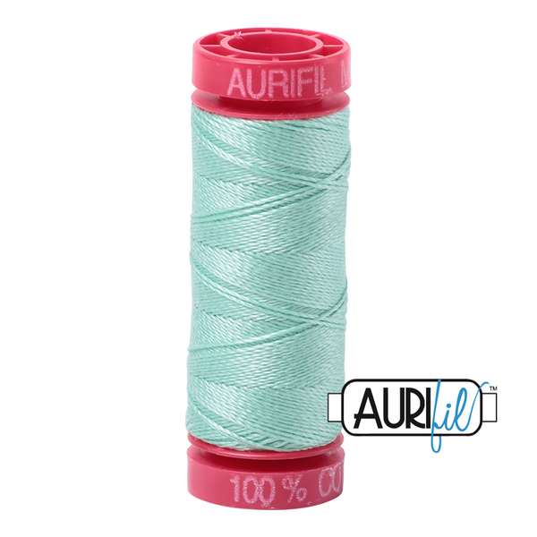 Aurifil 12 2835 Medium Mint Small Spool 50m