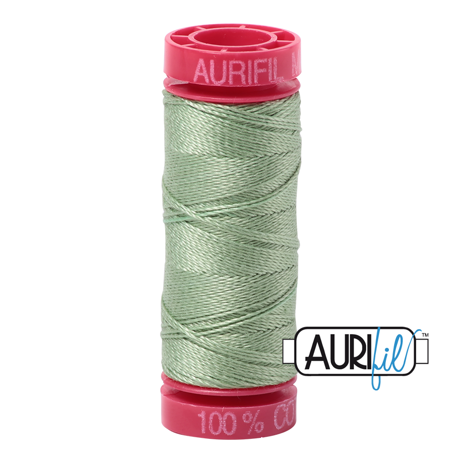 Aurifil 12 2840 Loden Green Small Spool 50m