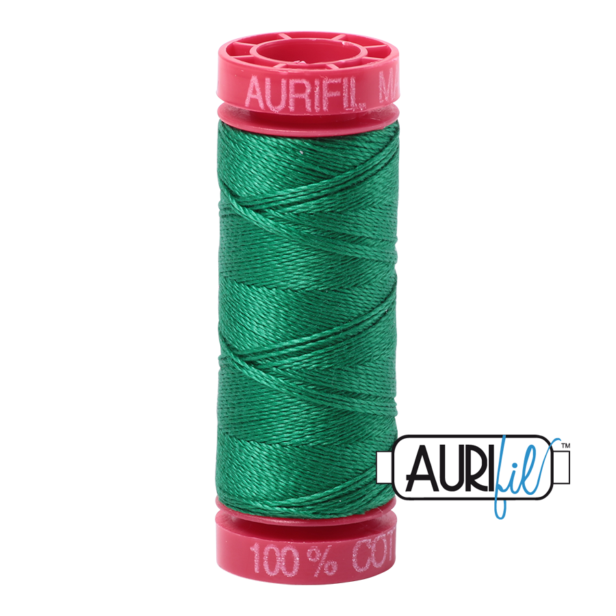 Aurifil 12 2870 Green Small Spool 50m
