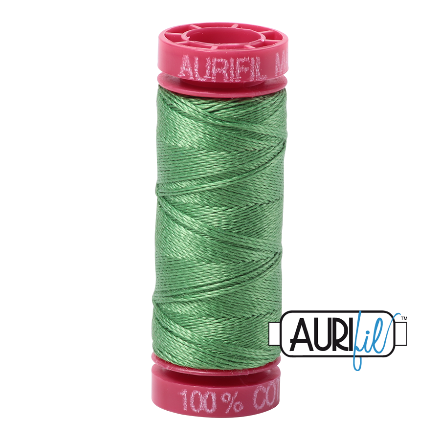 Aurifil 12 2884 Green Yellow Small Spool 50m