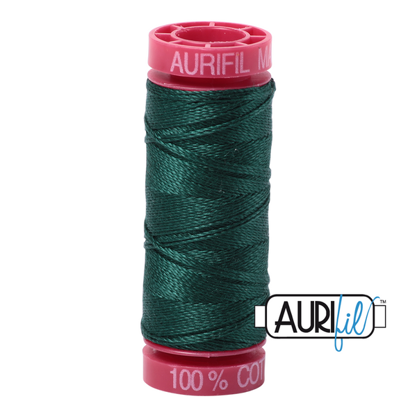 Aurifil 12 2885 Medium Spruce Small Spool 50m