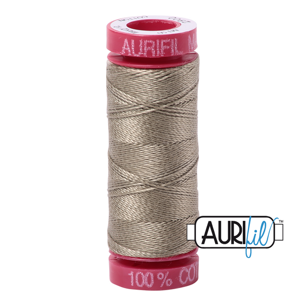 Aurifil 12 2900 Light Kakhy Green Small Spool 50m