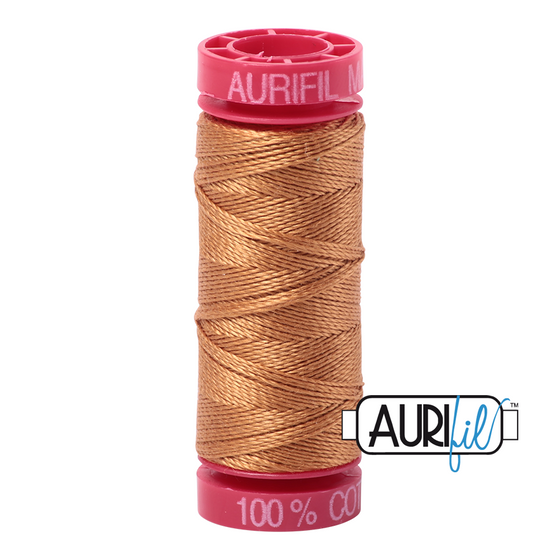 Aurifil 12 2930 Golden Toast Small Spool 50m