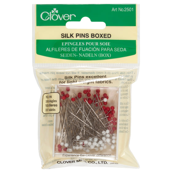 Clover Silk Pins Pack of 100