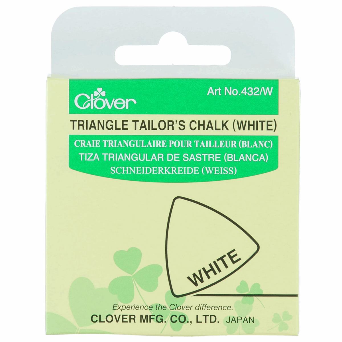 Tailors Chalk White Triangle