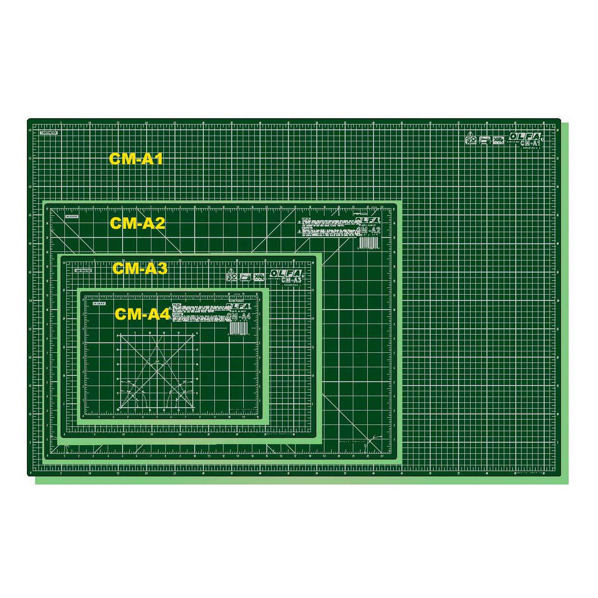 Olfa Cutting Mat - XL 90 x 60cm (35 x 24") Metric & Imperial