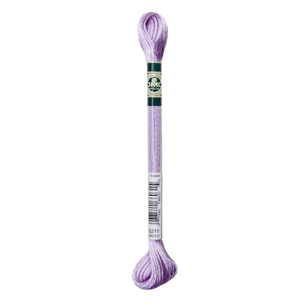 DMC Satin Thread S211 Lilac 8m
