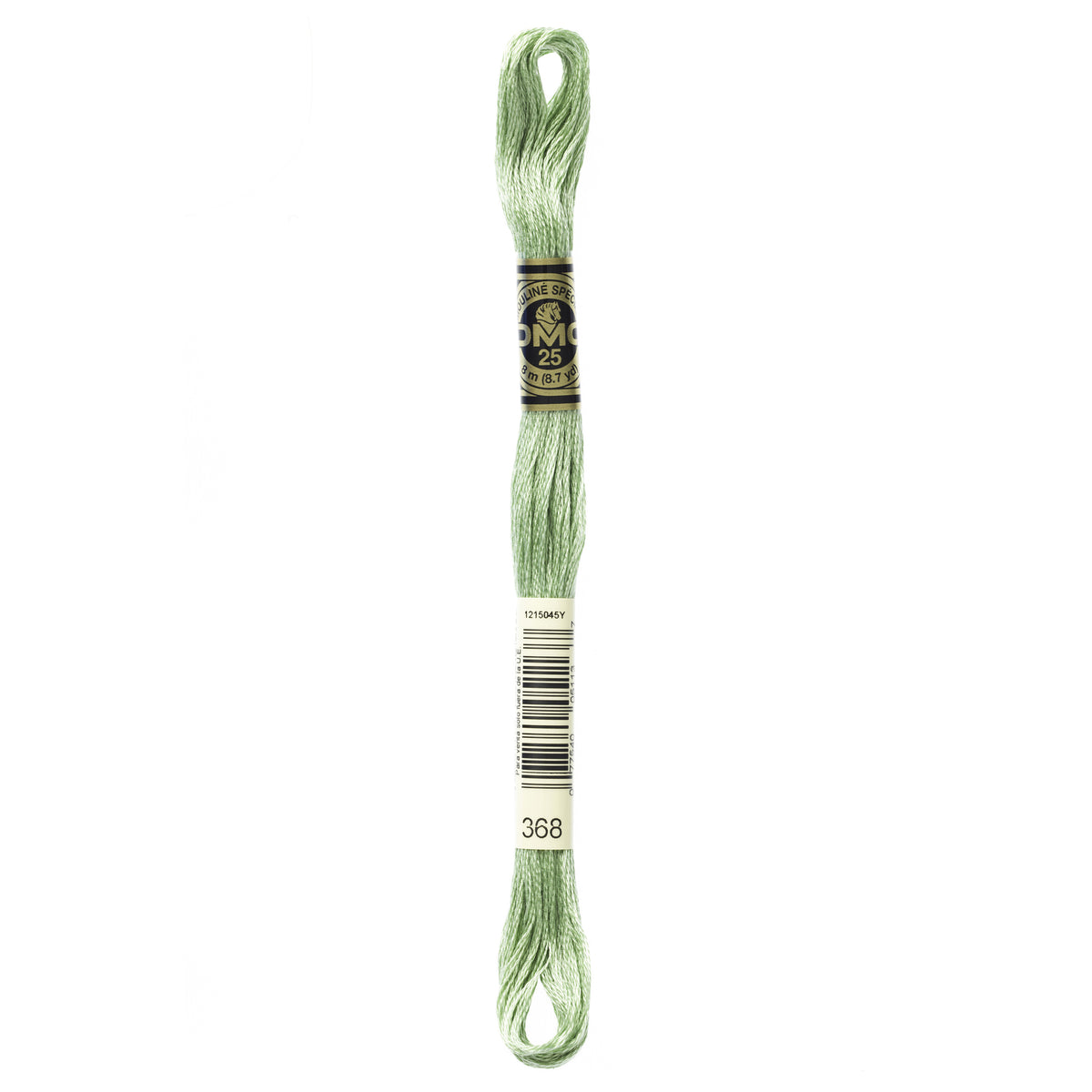 DMC Mouline 6 Strand Cotton 368 Pistachio Green Light 8m Skein