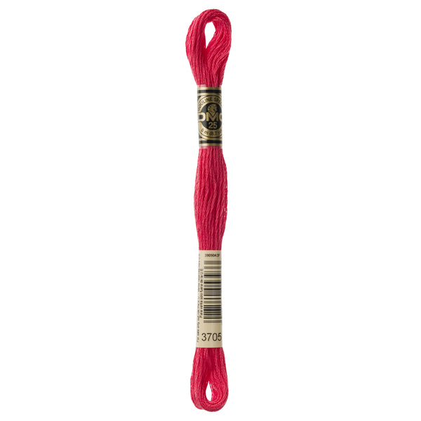 DMC Mouline 6 Strand Cotton 3705 Melon Dark 8m Skein