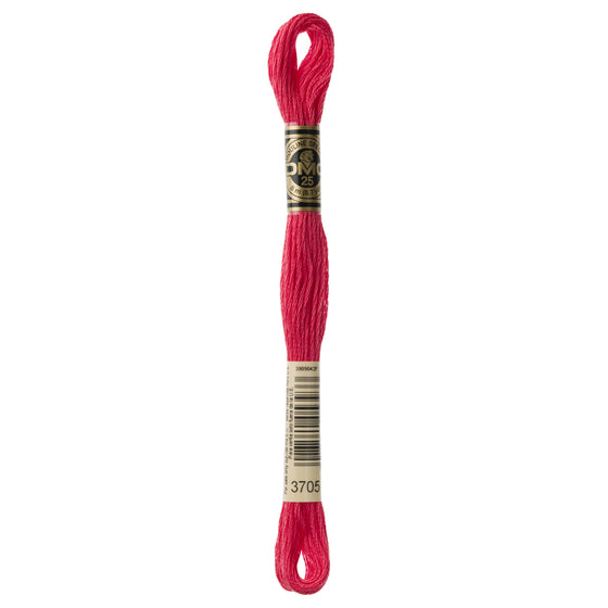 DMC Mouline 6 Strand Cotton 3705 Melon Dark 8m Skein