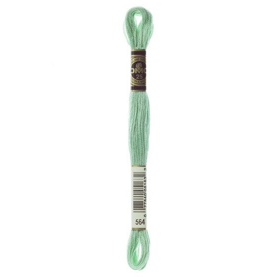 DMC Mouline 6 Strand Cotton 564 Jade Light 8m Skein