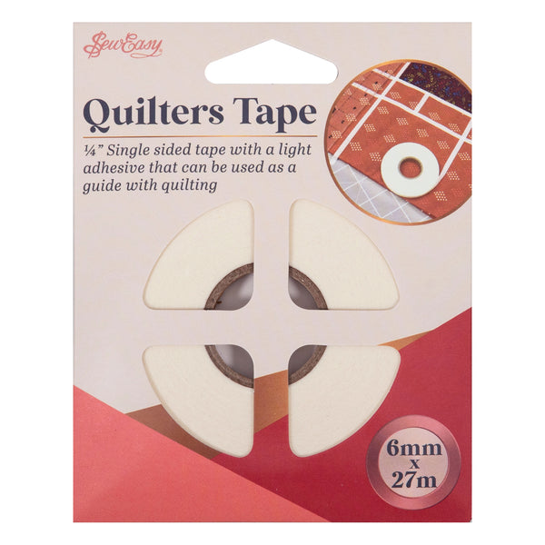 Sew Easy Quilters Tape - 27m x 6mm