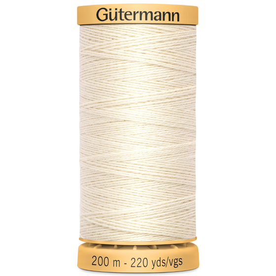 Gutermann Tacking Thread Cream