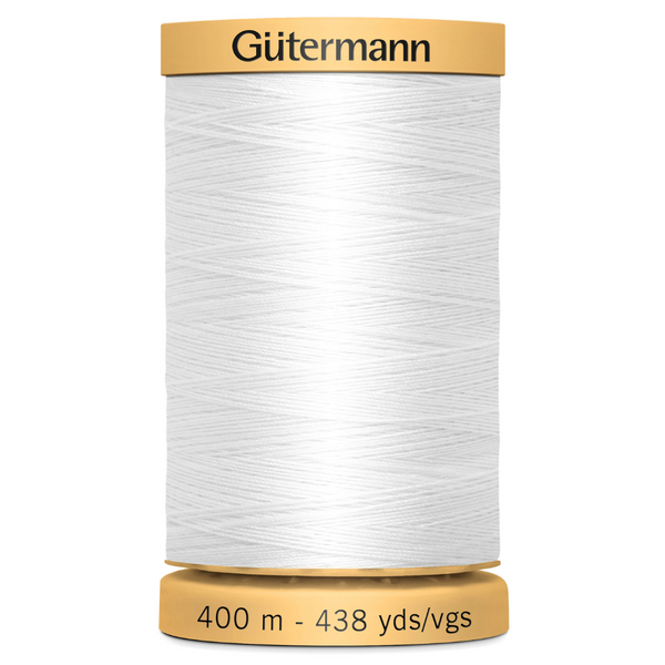 Gutermann Cotton 5709 WHITE 400m