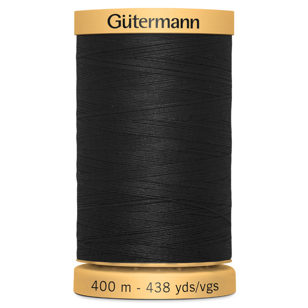 Gutermann Cotton 5201 BLACK 400m
