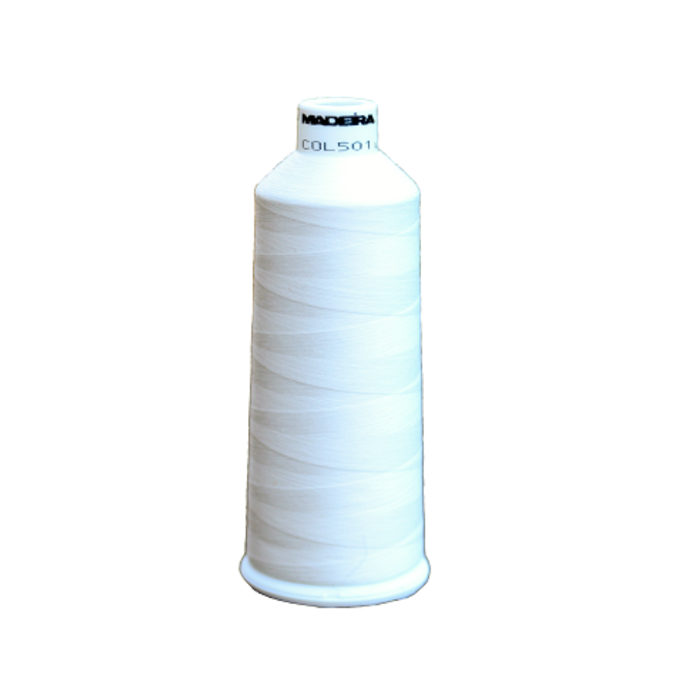 Madeira Bobbinfil Bobbin Thread WHITE 7,500m Cone