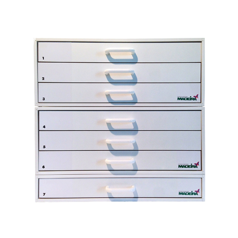 Madeira 7 Drawer Unit Polyneon 40 - Empty