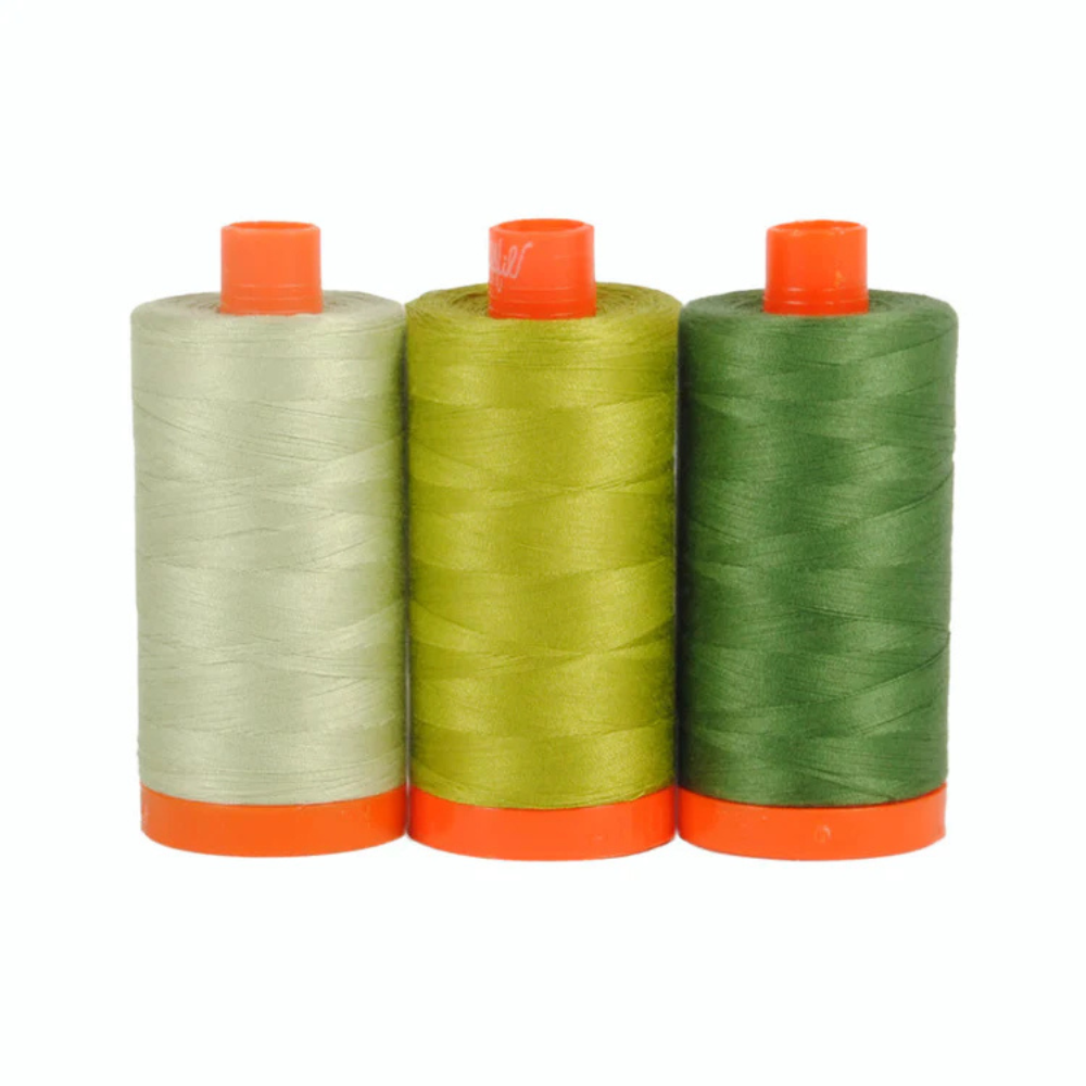 Aurifil Colour Builder - DOLOMITES GREEN