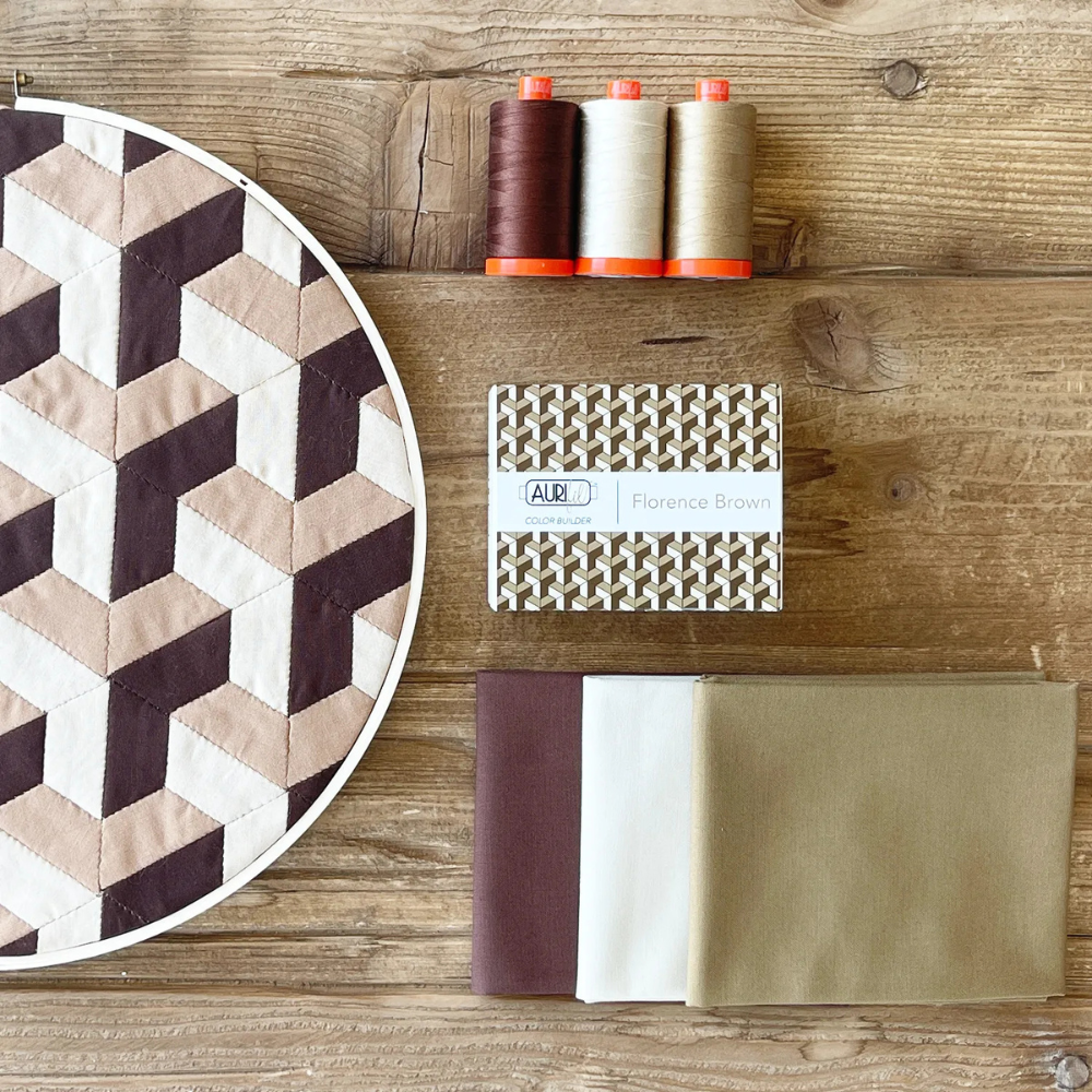 Aurifil Colour Builder - FLORENCE BROWN