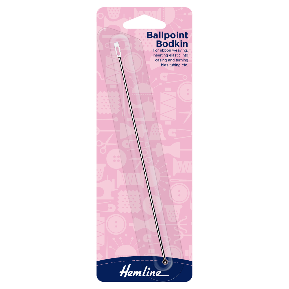 Hemline Hand Needles Bodkin Ball Point Long