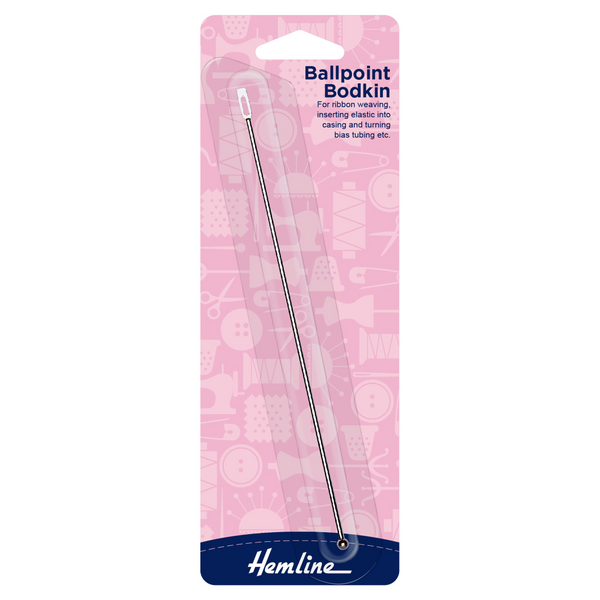 Hemline Hand Needles Bodkin Ball Point Long