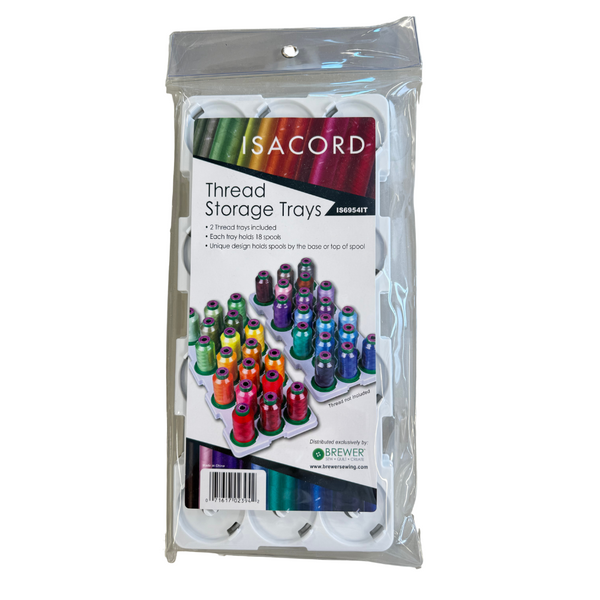 Isacord thread storage trays