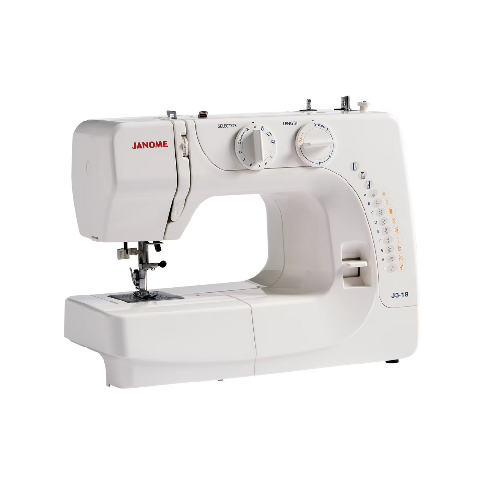 Janome J3-18 +  FREE Fashion & Finishing kit