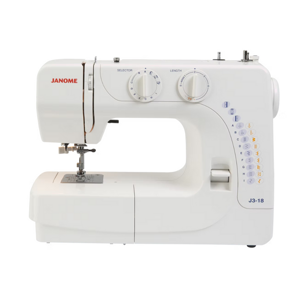 Janome J3-18 +  FREE Fashion & Finishing kit