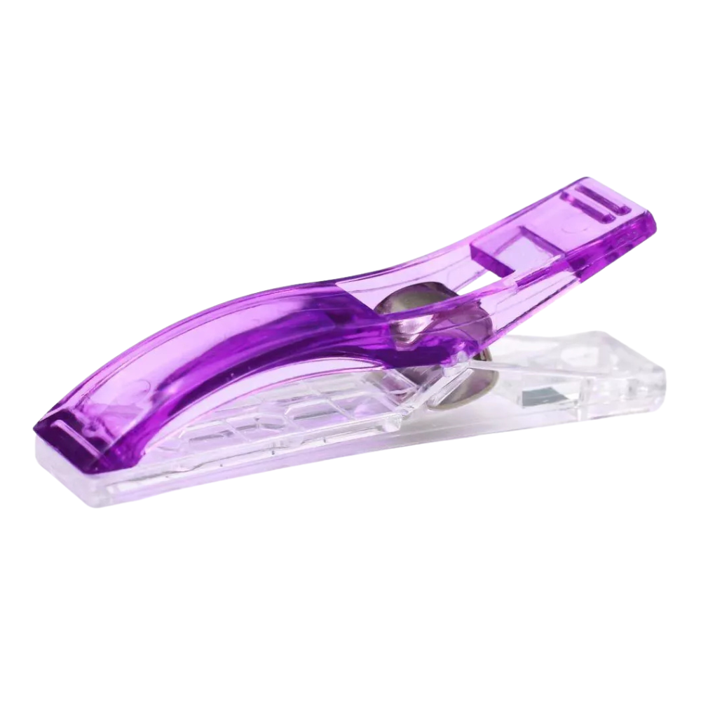 Jumbo Clips - Pack of 5 Purple Clips